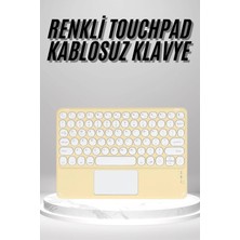 Eco Lounge Touchpad Uyumlu Bluetooth Klavye Slim Kablosuz Wifi Q Klavye