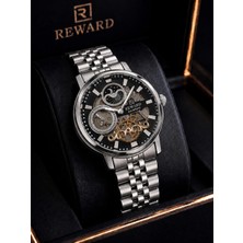 Reward Otomatik Özel Premium Seri Erkek Saati Çelik Kordon 5 Atm Su Geçirmez 2 Yıl Garanti RW.WS01