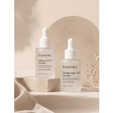 Bioniks Salmon Dna Serum &  Hyaluronic Acid Serum Glow Boost Routine