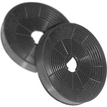 Bacasız Kullanım Için 2 Adet 16CM Hibsan Aspiratör Filtresi 3 Tırnak Davlumbaz Karbon Filtre 15
