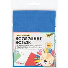 2364 - Mozaik Köpüklü Kauçuk, Kendinden Yapışkanlı, 6 Yaprak, Yakl. 15 x 20 Cm, 2 mm Kalınl�
