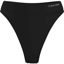 Calvin Klein Kadın / Kız Siyah Calvin Klein Hıgh Waıst Bıkını Siyah Kadın Bikini Altı