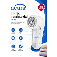 Acura Ac-40 6 Bıçaklı Şarjlı Tüy ve Tiftik Temizleyici