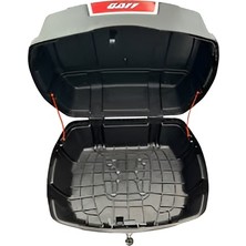 Gaff Motosiklet Arka Çanta 48 Lt. Üst Taşıma Aparatlı Ledli