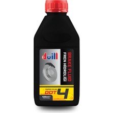 Dot 4 500 Mililitre Fren Hidrolik Yağı - Fren Sıvısı - Otomobil - Motosiklet (Üretim Yılı: 2