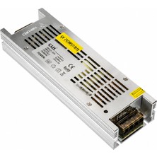 Mob Elektromarket Metal Kasa Şerit LED Trafosu Güvenlik Kamerası Adaptörü Güç Kaynağı 17 Metre
