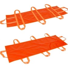Holtech 200X70 cm Emniyet Kilitli Hasta Taşıma Transfer Sedyesi, Hasta Sedyesi