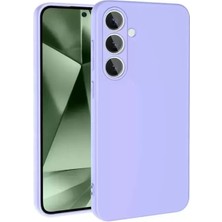 Sh Ticaret Galaxy S24 Fe Kılıf Nano Içi Kadife Silikon - Lila