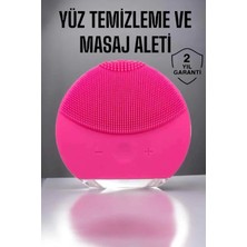 Mercora Tech Profesyonel Yüz Temizleme Masaj Aleti Su Geçirmez, Kablosuz Şarj Özellikli Kolay Temizlenebilir