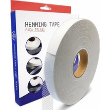 Paça Telası 2 cm x 50 M - Çift Taraflı Yapışkan Tela - Şerit Tela - Ütü ile Yapıştırıla