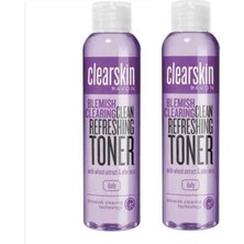 Belirtilmemiş Clearskin Blemish Clearing Akneye Meyilli Ciltler Için Tazeleyici Tonik 100ML 2'li Set