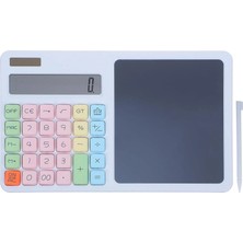 Eco Lounge 12 Haneli Hesap Makinesi - LCD Yazı Tahtalı - Dijital Kalemli