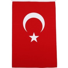 Türk Bayrağı Alpaka Kumaş 100X150CM. (Kırmızı / 100 x 150 Cm)