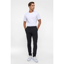 Süvari Siyah Slim Jogger Pantolon