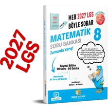 Sinan Kuzucu Yayınları 8. Sınıf 2027 Lgs Meb Böyle Sorar Matematik Soru Bankası Video Çözümlü