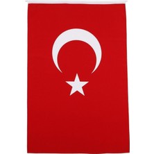 Lona Sanat Türk Bayrağı 200X300CM Özel Raşel Kumaş Bayrak