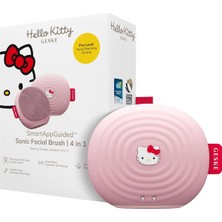 Hello Kitty Titreşimli 4 Mod 1 Arada Yüz Temizleme ve Masaj Cihazı (Pink) Pembe