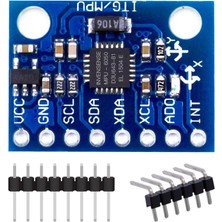 MPU6050 6 Eksen Ivme ve Gyro Sensör Modülü GY-521 Çok Renkli Özellikli Akıllı Ev Sistemi