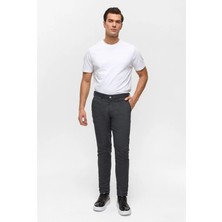 Süvari Siyah Slim Casual Pantolon