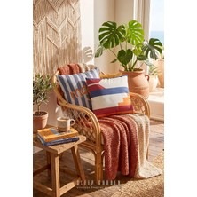 Sleep Garden Magıc Çizgili Tasarım Dekoratif Kırlent Kılıfı | Modern Ev Dekoru 43X43 2'li Set