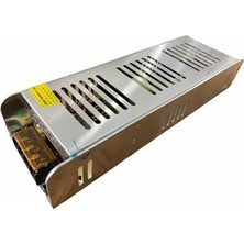 Mob Elektromarket Metal Kasa Şerit LED Trafosu Güvenlik Kamerası Adaptörü Güç Kaynağı 10 Metre