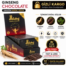 Diblong Ginseng Chocolate Aromalı Çikolata 12 Paket – Ginseng Özlü Kakao Aromalı Çikolata