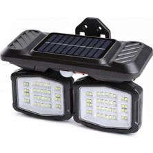 Panter Solar Hareket Sensörlü 72 Smd Beyaz LED Duvar Lambası 800 Lümen, 5W, Çift Başlıklı 12