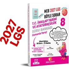 Sinan Kuzucu Yayınları 8. Sınıf 2027 Lgs Meb Böyle Sorar T.c. Inkılap Tarihi ve Atatürkçülük Soru Bankası Video Çözümlü