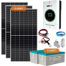 Yapı Solar 4 Kw Hazır Solar Enerji Paketi EXE-200-4
