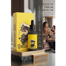 Sakal Bakım Yağı 50 ml - Argan & Jojoba Yağlı Nemlendirici, Yumuşatıcı ve Parlatıcı Profes