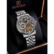 Reward Otomatik Özel Premium Seri Erkek Saati Çelik Kordon 5 Atm Su Geçirmez 2 Yıl Garanti RW.WS03