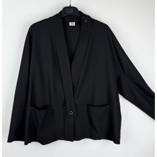 Des Concept Kadın Tek Düğmeli Oversize Ceket
