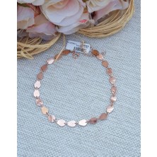 Canka Rose Pul Gümüş Halhal