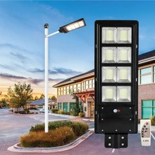 Cata Güneş Enerjili 576 LED Sokak Lambası Büyük Boy Solar Armatür 2600LM Beyaz 300W Kumandalı