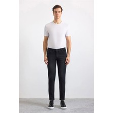Süvari Siyah Denim Pantolon