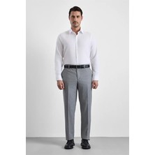 Süvari Gri Regular Klasik Pantolon