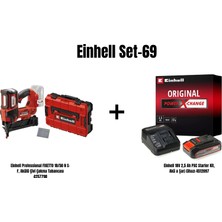 Einhell Set-69(Einhell Akülü Çivi ÇAKMA+18V 2,5 Ah Akü & Şarj Cihazı)