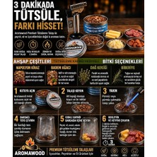 Aroma Wood Peynir ve Et Ürünleri Tütsüleme Fümeleme Napolyon Kiraz Ağacı Talaşı