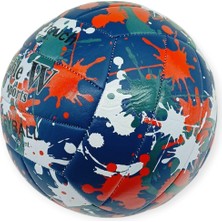 Sb Shopping Voleybol Topu Splash Desenli Touch Dikişli 280 gr - Lacivert - 1 Adet