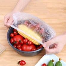 Munico 500 Adet Lot Tek Kullanımlık Kase Kapağı Wrap Kapak Taze Gıda Depolama Saran Wrap Elastik Gıda Toz