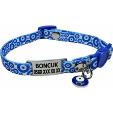 Ayz Markalama Güvenlik Kilitli Kedi Tasması, Isimli Kedi Tasması, Kedi Isimlik, Kedi Künyesi, Safety Click Tasma, Isme Özel Tasma