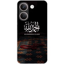 TechTree Poco X8 Pro Uyumlu Elhamdülillah Tesbih Baskılı Silikon Kılıf
