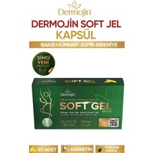 Dermojin Hünnap Bitkisel Karışım Yağlar Içeren 30 Adet Soft Jel Kapsül Türkiye Menşeli Takviye Edici