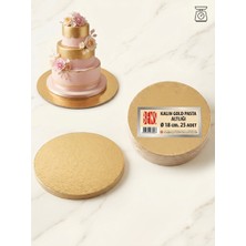 Bens Gold Kalın Pasta Altlığı 18 cm 25 Adet