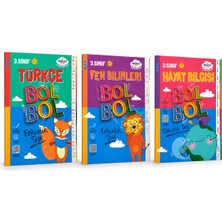 3. Sınıf Türkçe Bol Bol Etkinlik Test + Fen Bilimleri Bol Bol Etkinlik Test + Hayat Bilgisi Bol Bol Etkinlik Test Seti | Öğretmen Evde Yayınları
