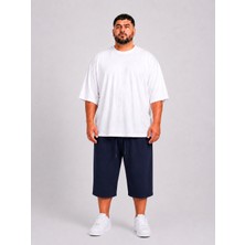 Limitless Wear Erkek Büyük Beden Şort 3xl-6xl Rahat Kesim Diz Altı Günlük Şort