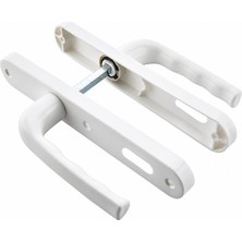 Kervan Pimapen Kapı Kolu Beyaz Pvc Kapı Kolu Wc ve Oda Tipi Kapı Kolu