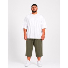 Limitless Wear Erkek Büyük Beden Şort 3xl-6xl Rahat Kesim Diz Altı Günlük Şort