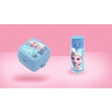 Frozen Be Bold Beslenme Kabı ve Su Matarası Set