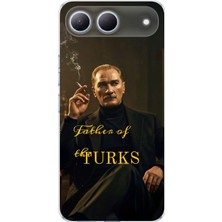 TechTree Tecno Spark 40 5g Uyumlu Atatürk Father Of The Turks Baskılı Silikon Kılıf